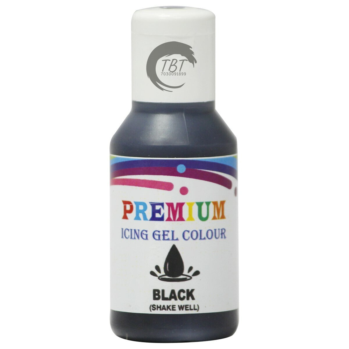 Bake Haven Icing Gel Color Black – 20g