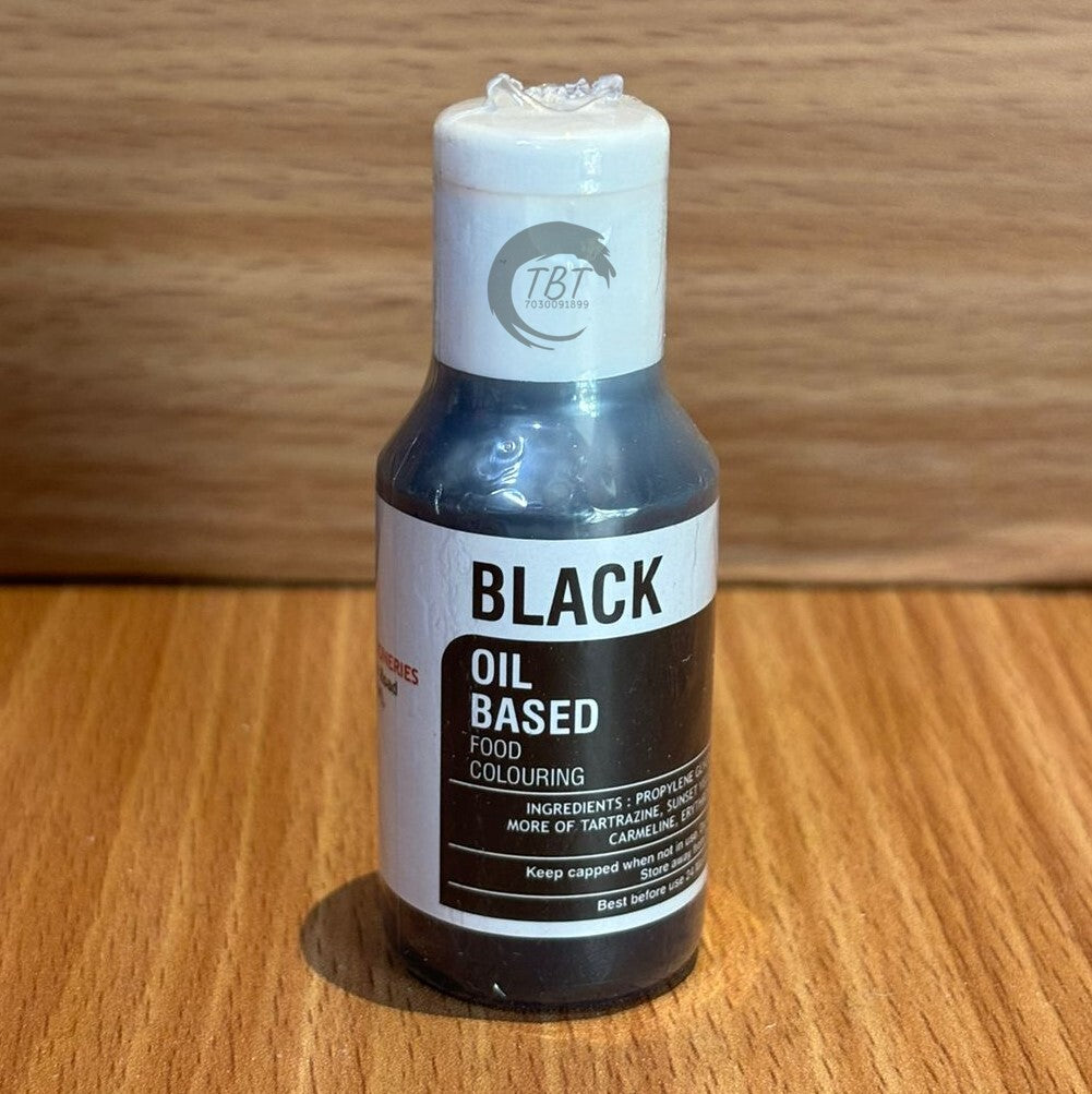 Bake Haven Oil Based Candy Color Black - 20g