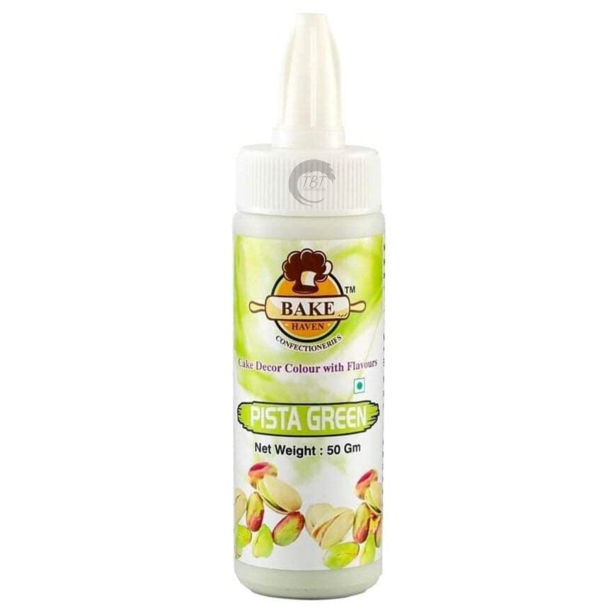 Bake Haven Edible Puff Spray Powder Color - Pista Green (50 GM)