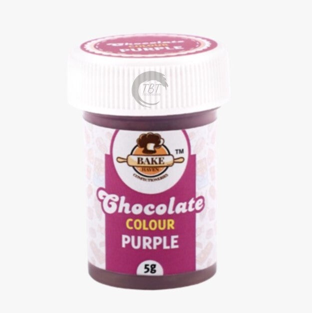 Bake Haven Chocolate Powder color 5 GM - Purple