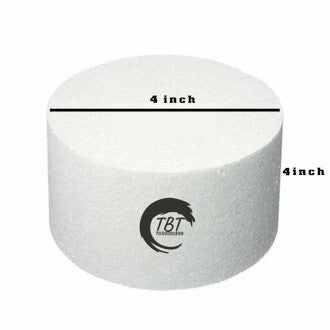 Round Cake Dummy 4x4 Inch