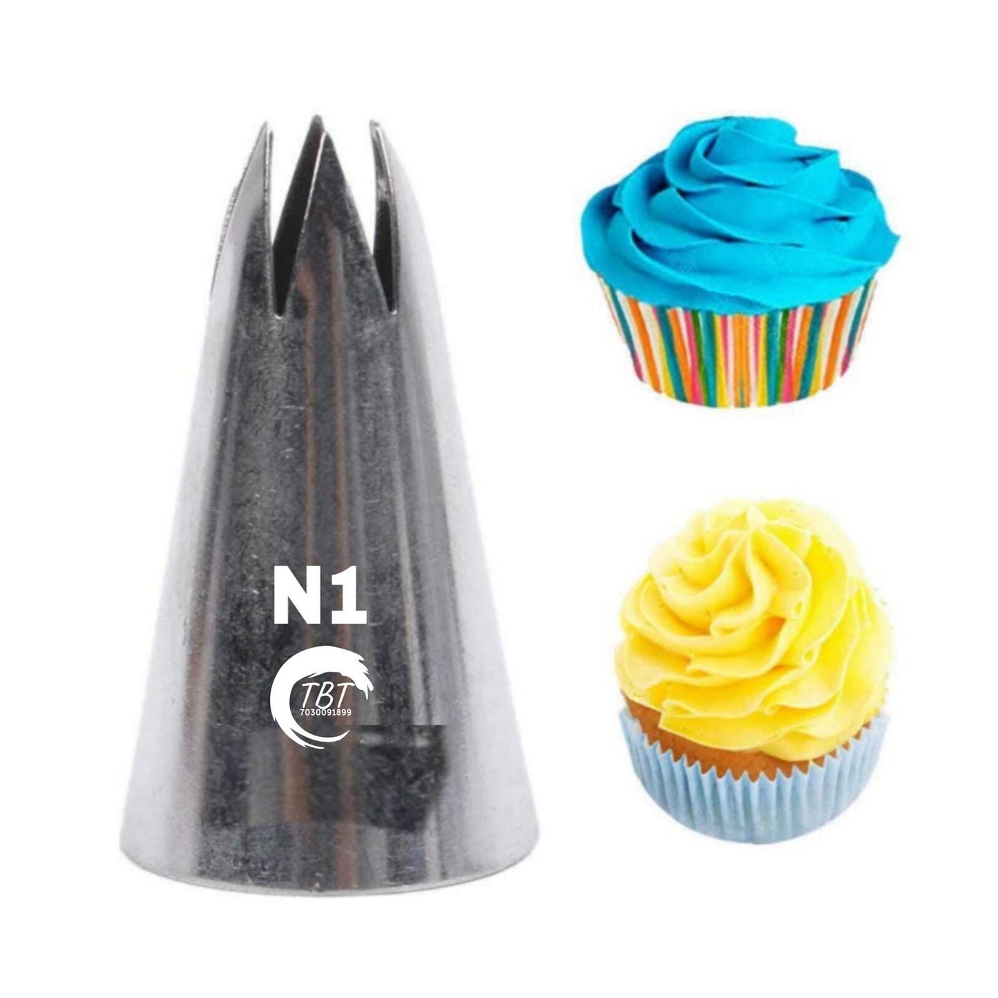 Stainless Steel Icing Piping Nozzle - N1