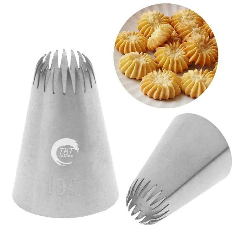 Stainless Steel Modak Icing Piping Nozzle - No195