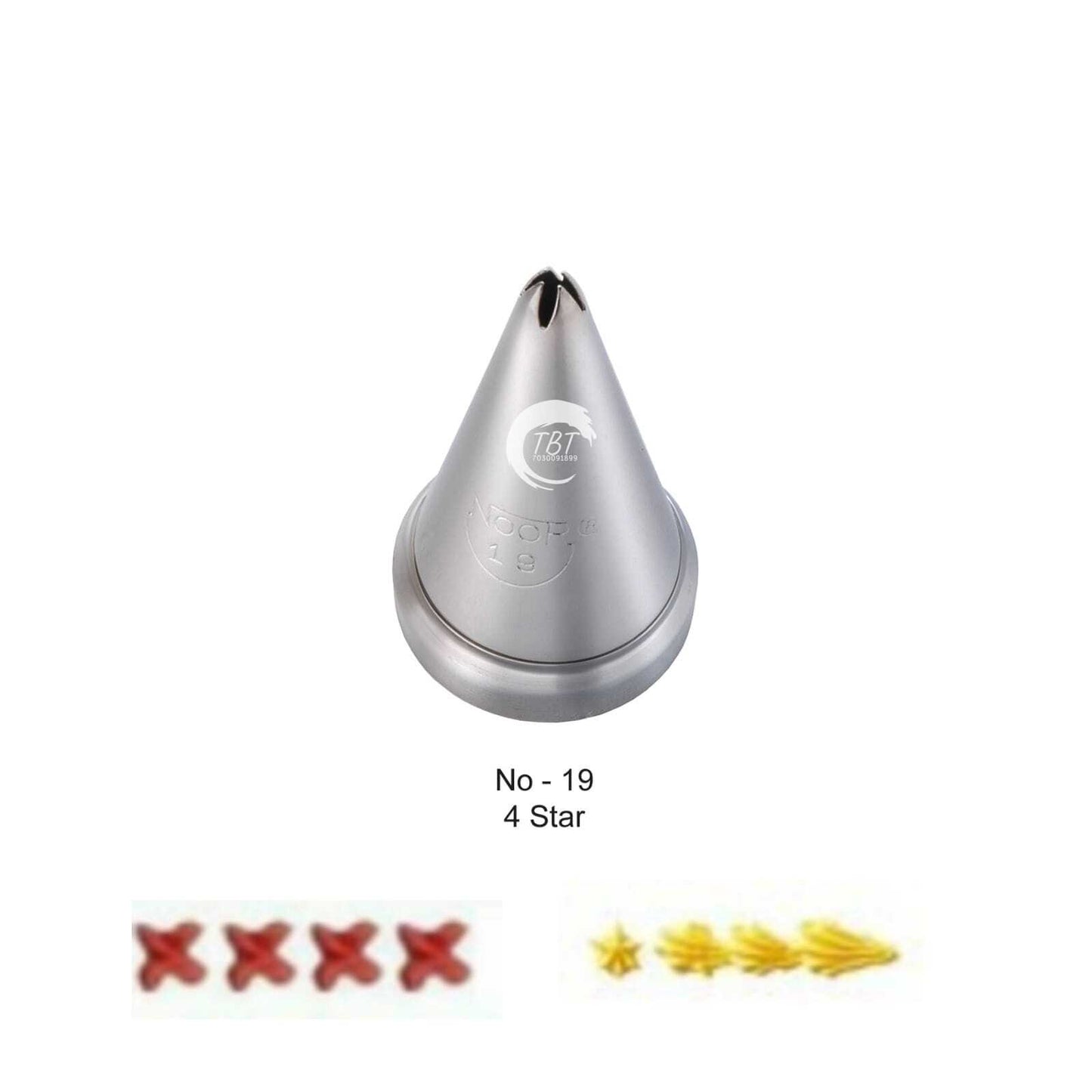 Noor Icing Piping Nozzle - No19