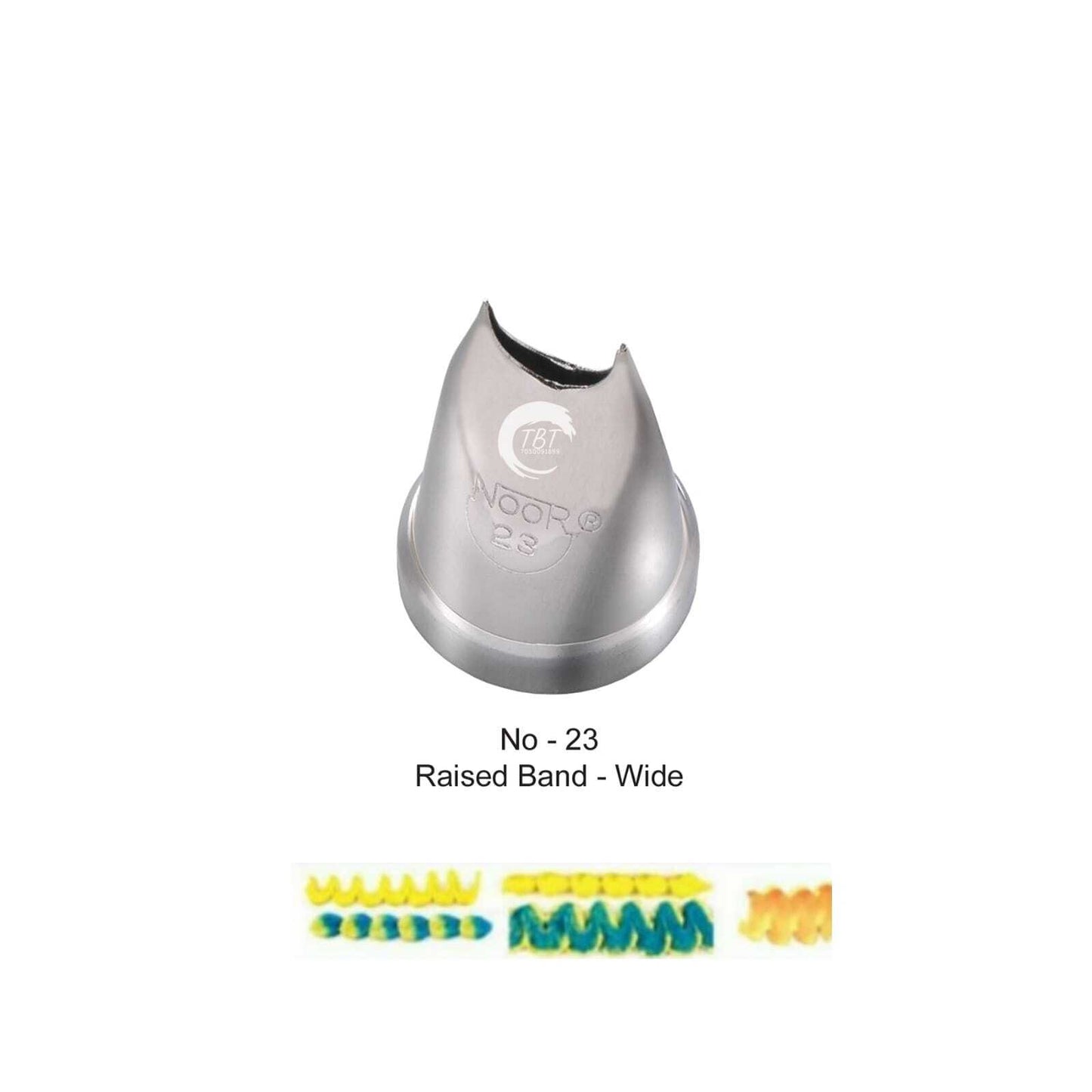 Noor Icing Piping Nozzle - No23