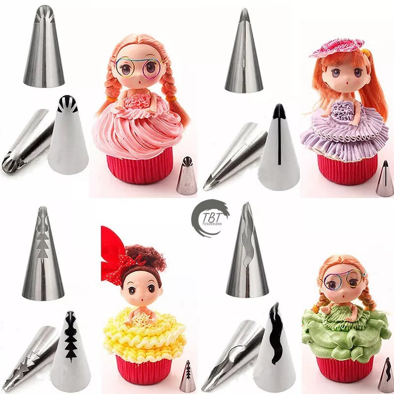 Doll Cake Icing Piping Nozzle - No090