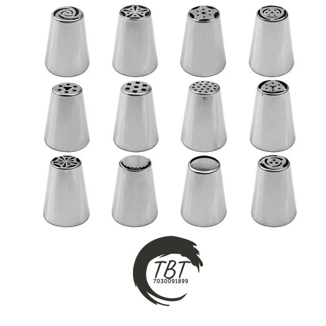 12 Pcs Russian Nozzle Set