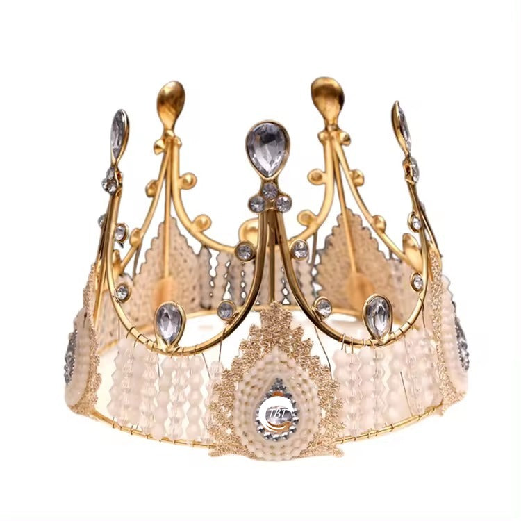 Imported Crystal Premium Cake Crown