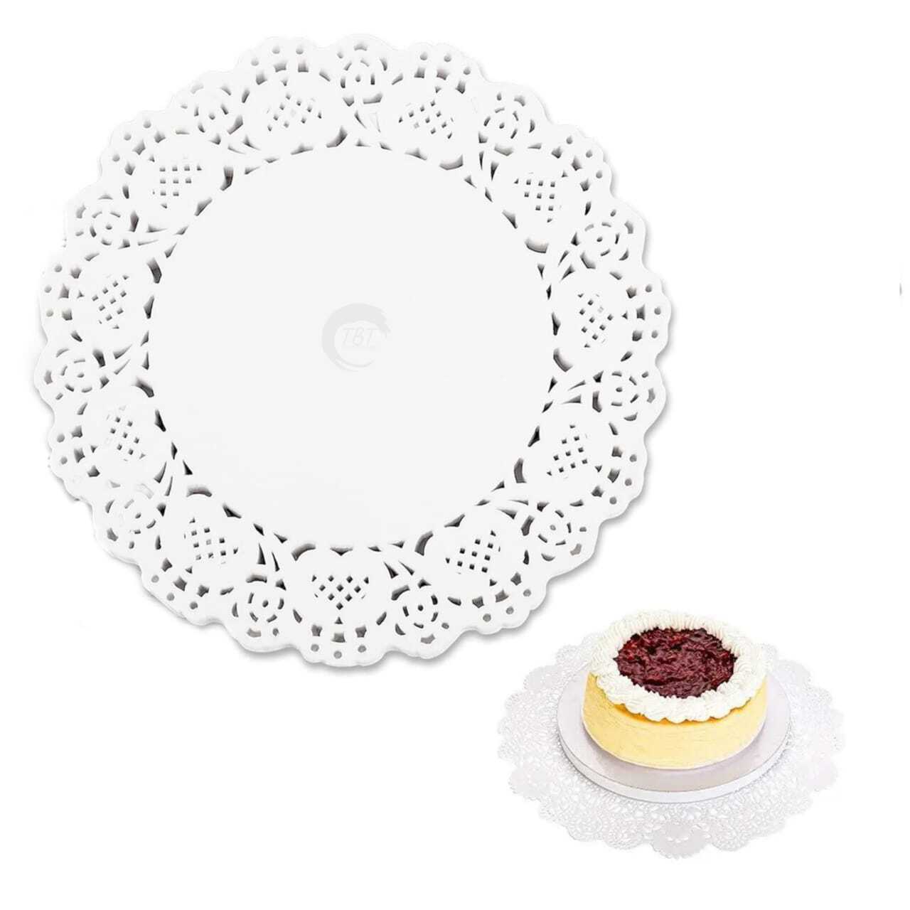 Paper Doilies 100Pcs - 10.5 Inch