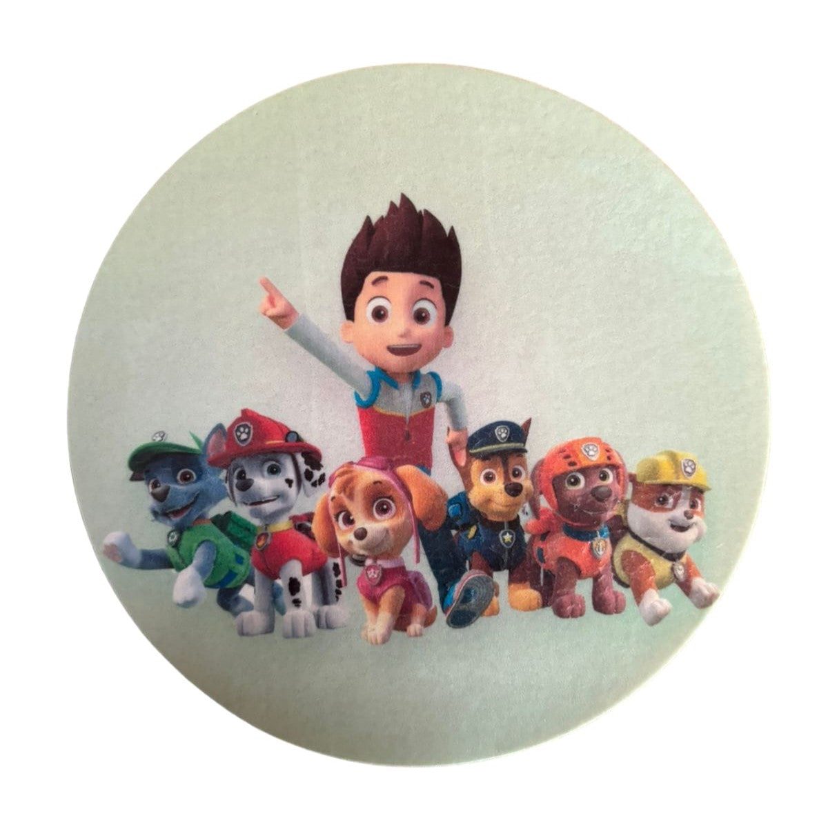 PAW Patrol Edible Round Precut Topper