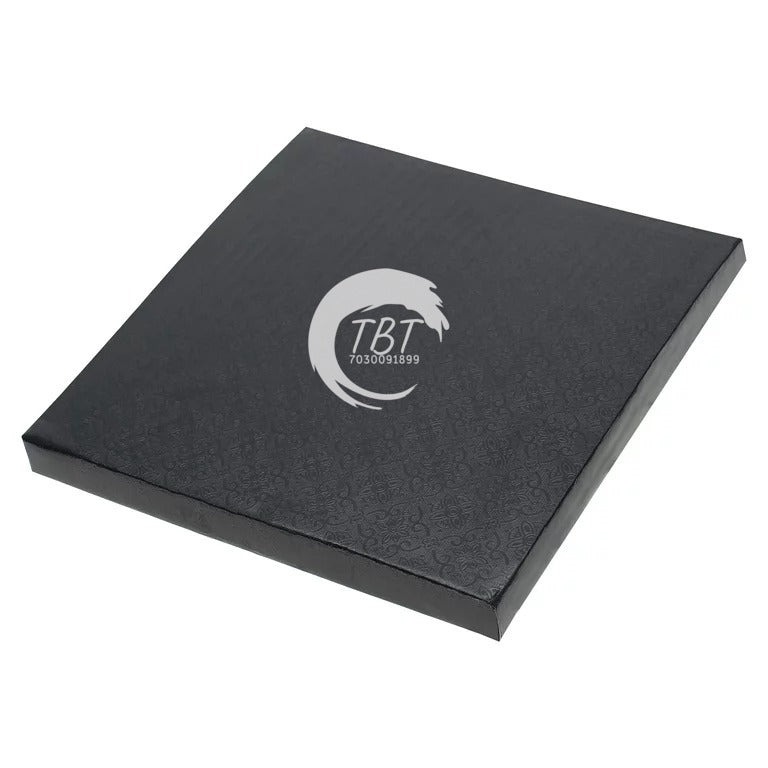Square Black Drum Board/Cake Drum Base 10 Inch