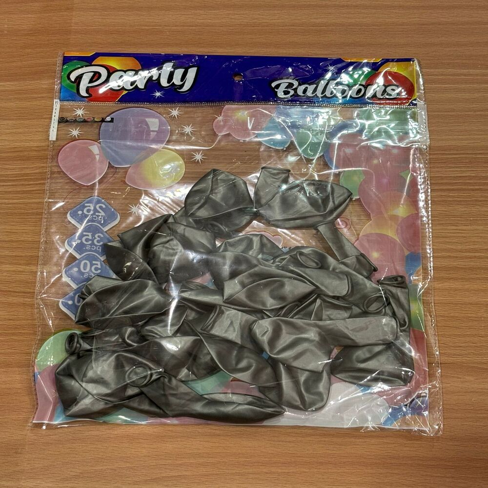 Metallic Balloon Packet (Silver)