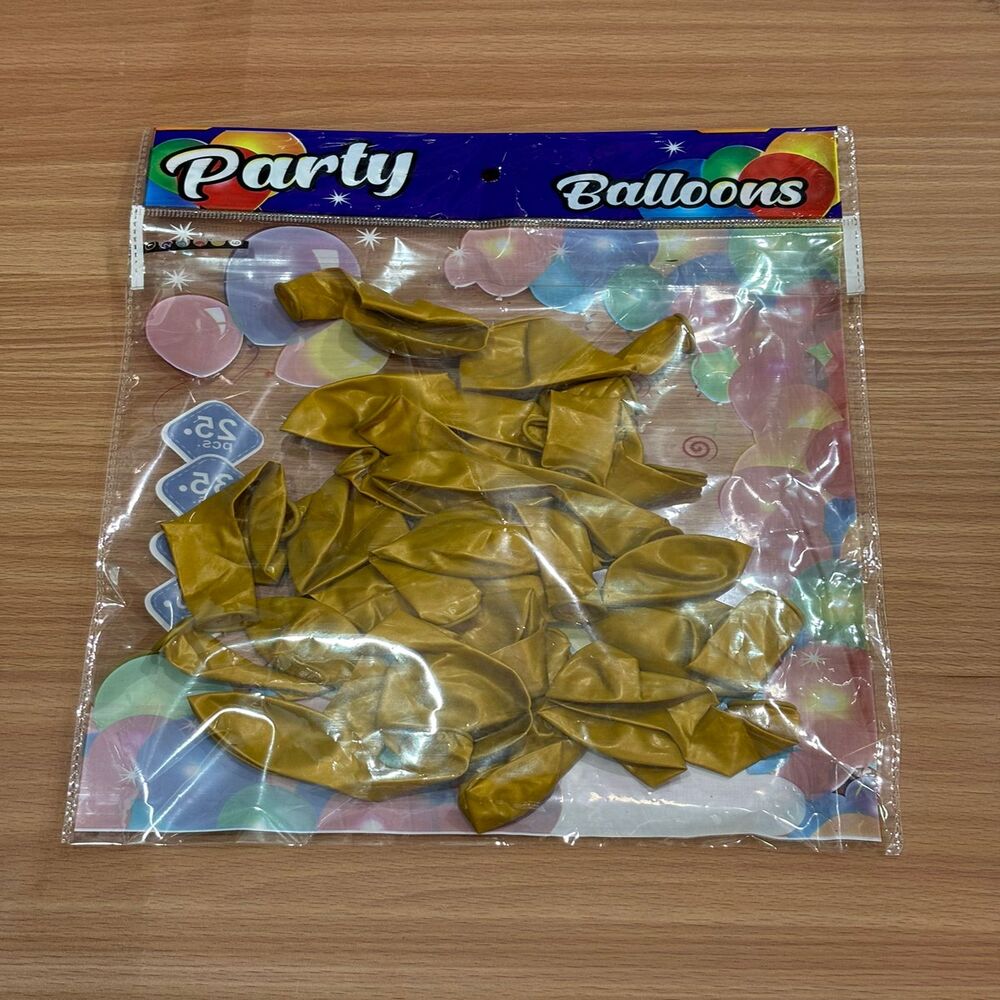Metallic Balloon Packet (Golden)