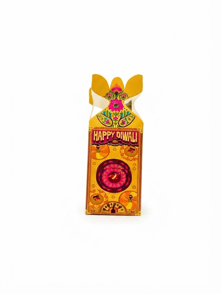 Diwali Chocolate Coin Box Tall (Pack of 10 Pcs)