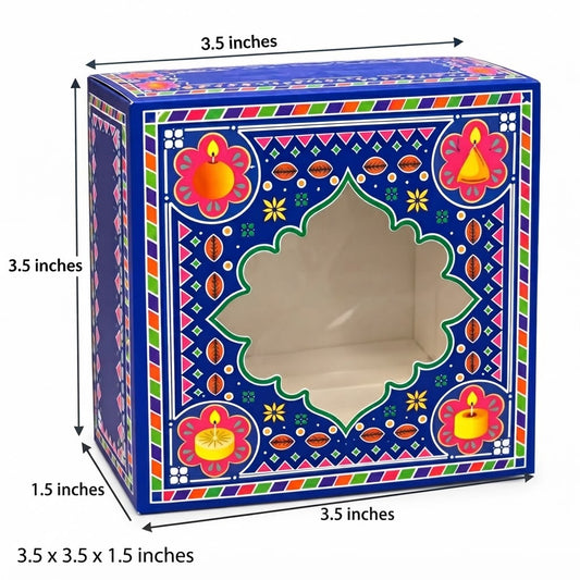 Small Shagun Box (3.5/3.5/1.5″)- Pack of 10Pcs