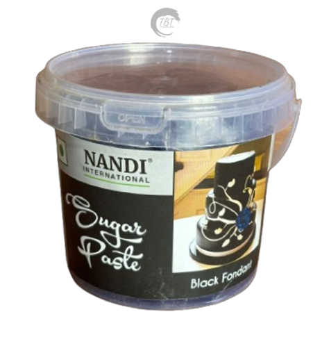 Nandi International Fondant 1 KG - Black