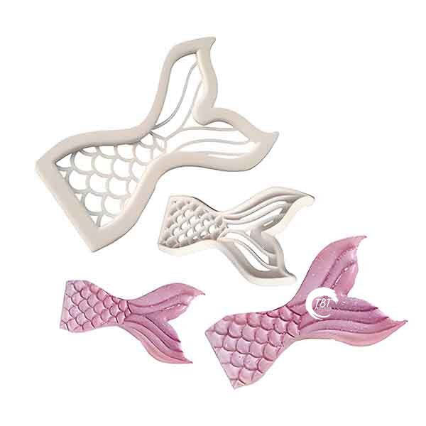 Mermaid Tail Fondant And Cookie Cutter