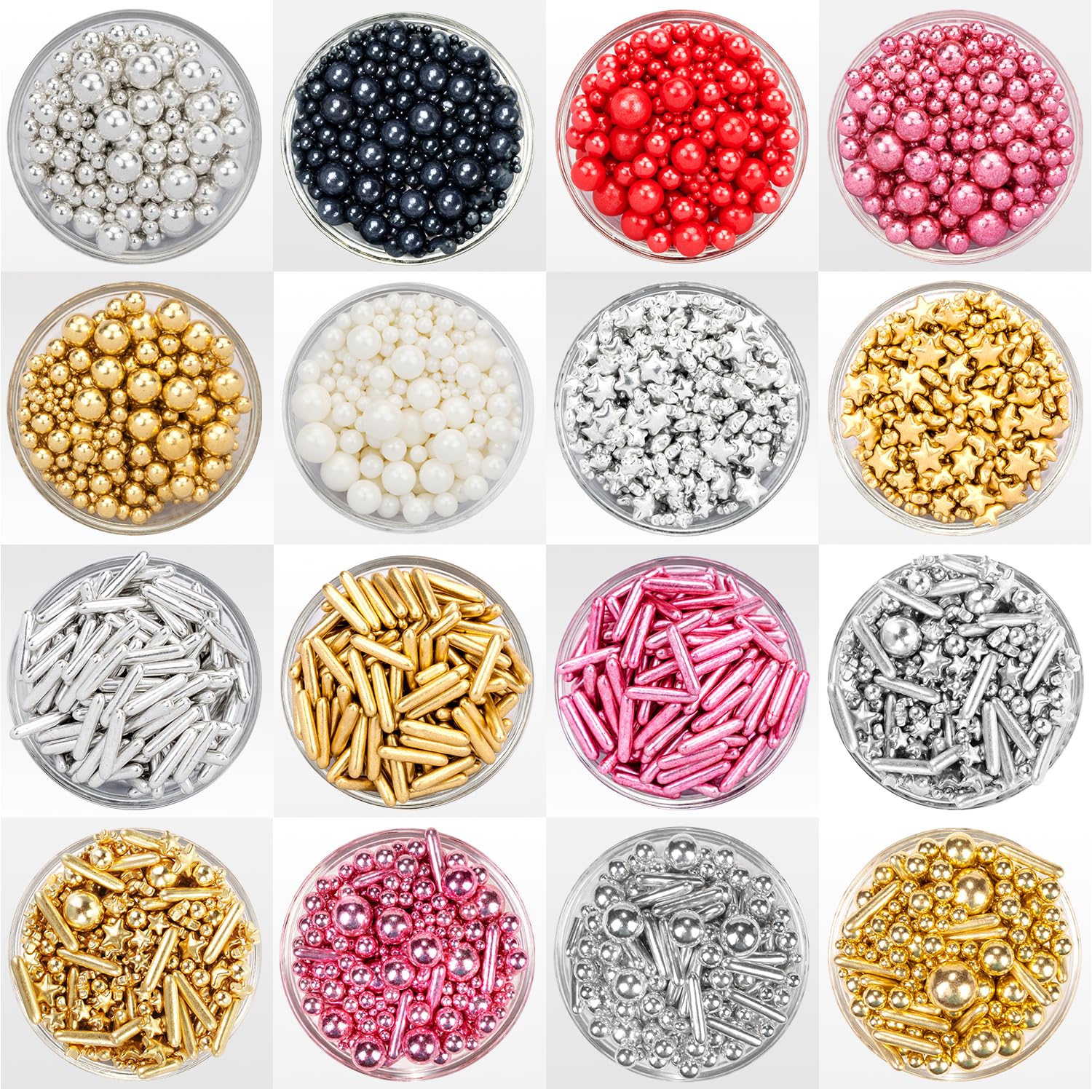 Edible Sprinklers & Sugarballs