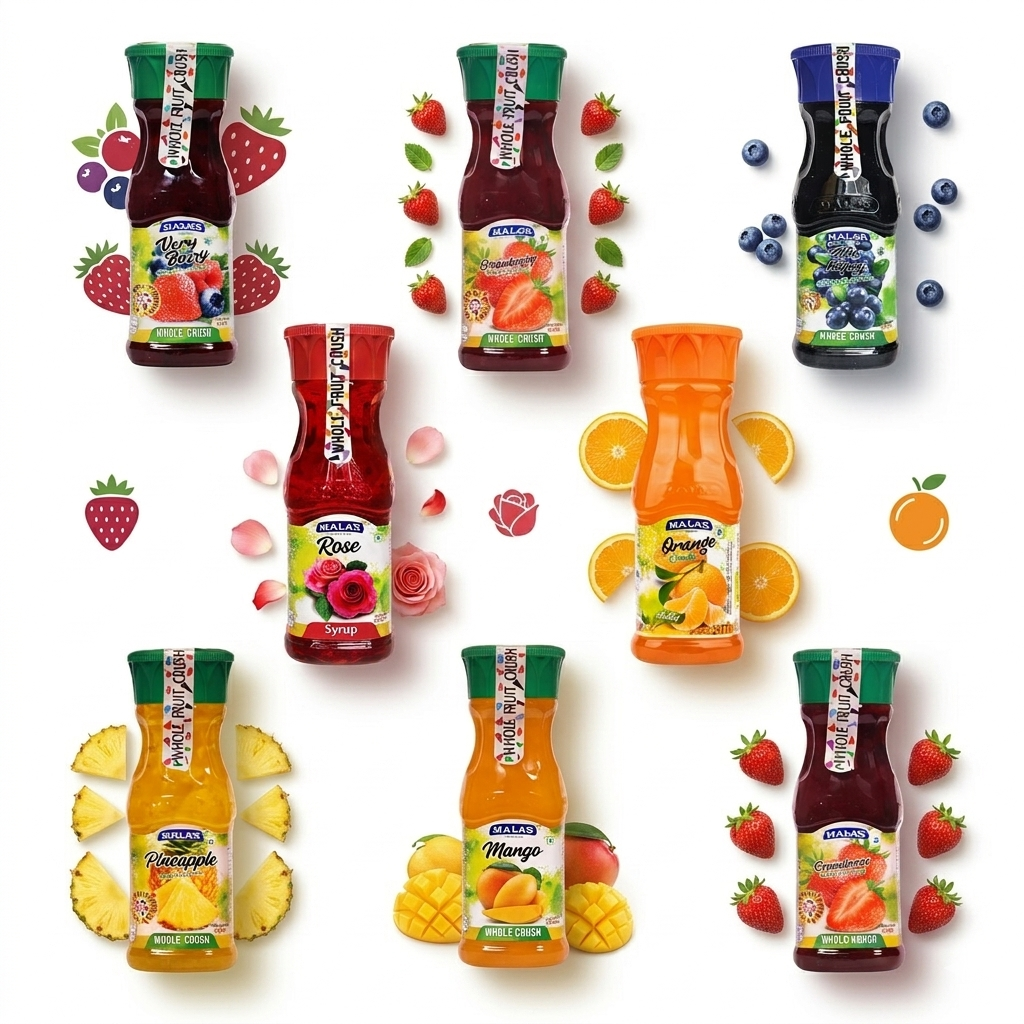 Fresh Fruit Crushes
