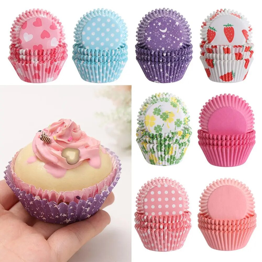 Multicolor Cupcake Muffin Paper Liners Baking Cup