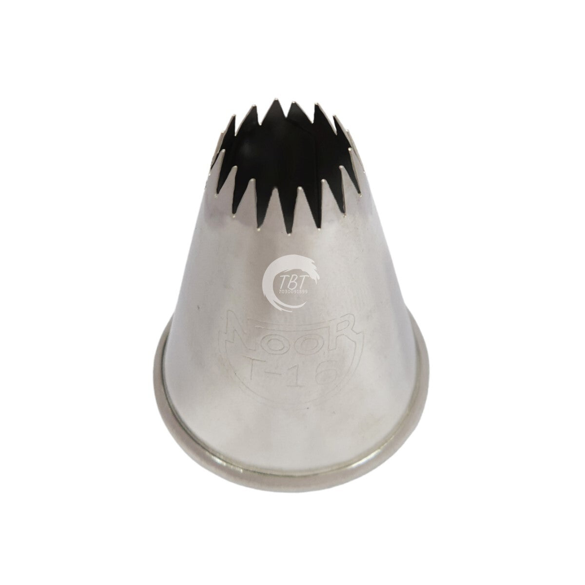 Noor Stainless Steel Icing Piping Nozzle - T16