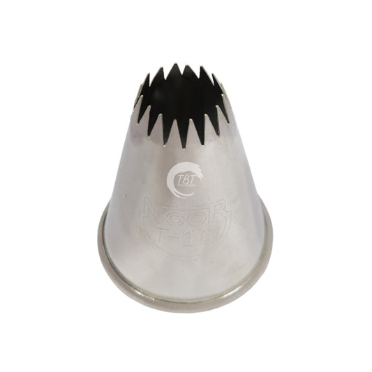 Noor Stainless Steel Icing Piping Nozzle - T16