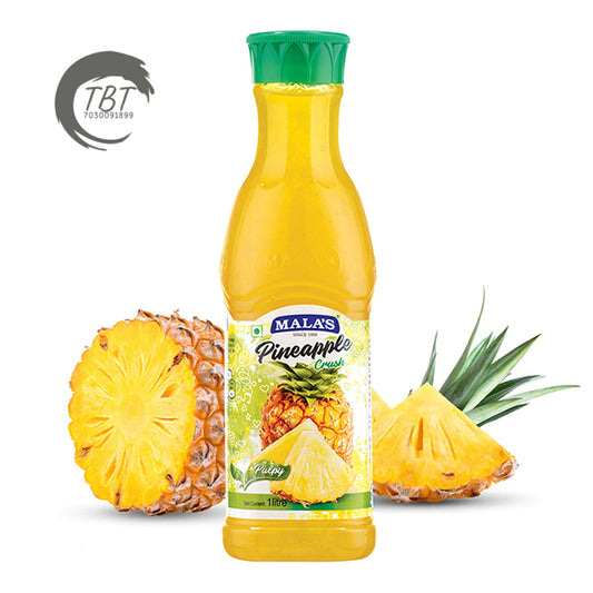 Mala's Pineapple Crush Fruit Extracts - 1 Litre