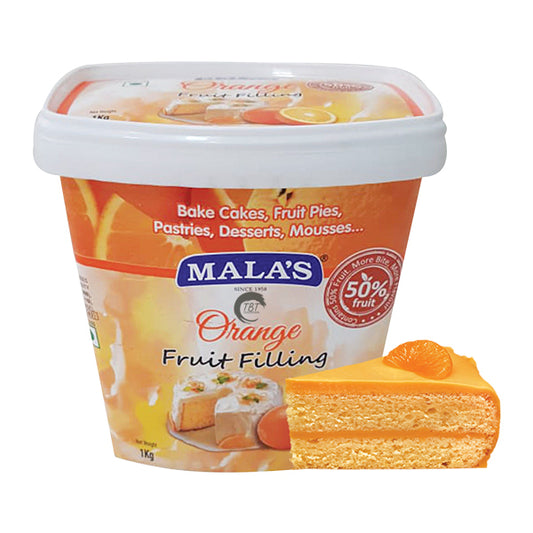 Mala's Orange Fruit Fillings 1kg