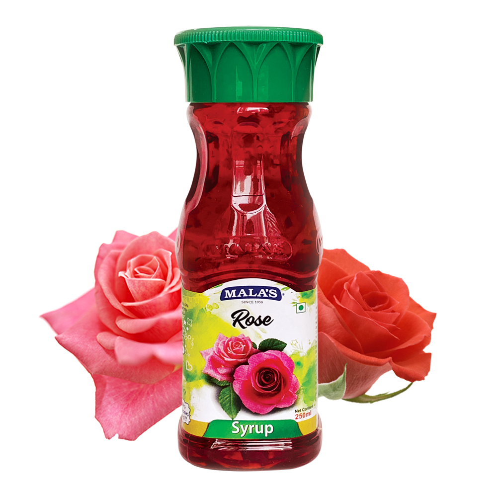 Mala’s Rose Syrup – 250Ml
