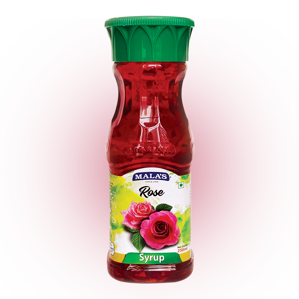 Mala’s Rose Syrup – 250Ml
