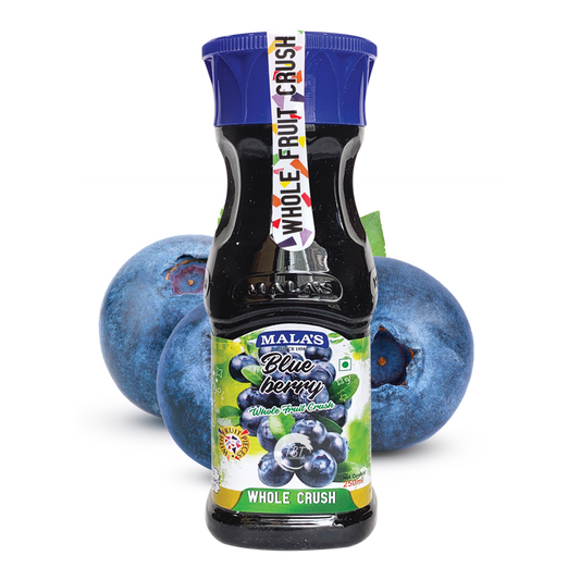 Malas Blueberry Whole Fruit Crush - 250ml