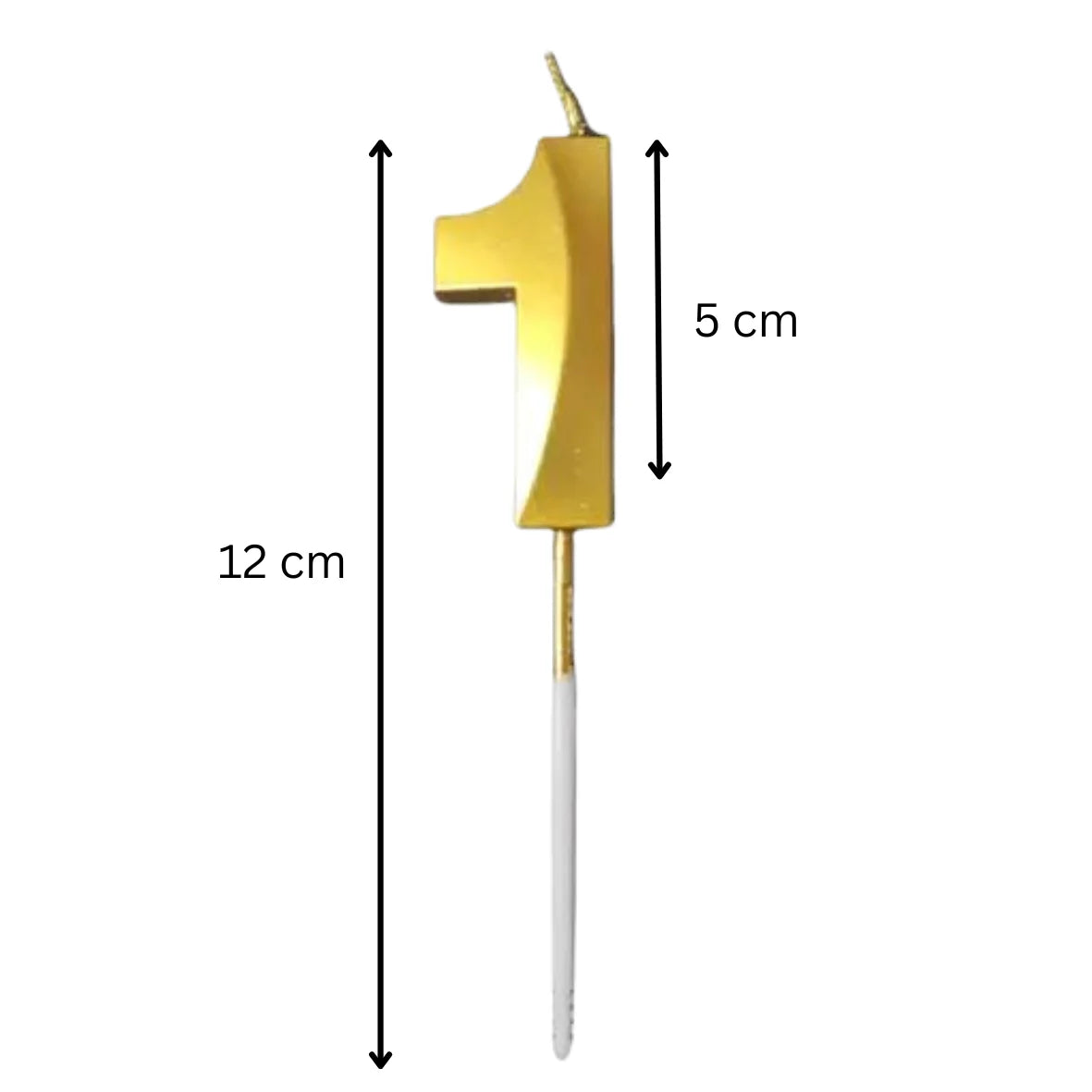 1 One Golden Number Candle