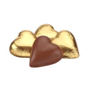 250 Pcs Square Aluminium Foil Chocolate Packaging Wrapper Gold
