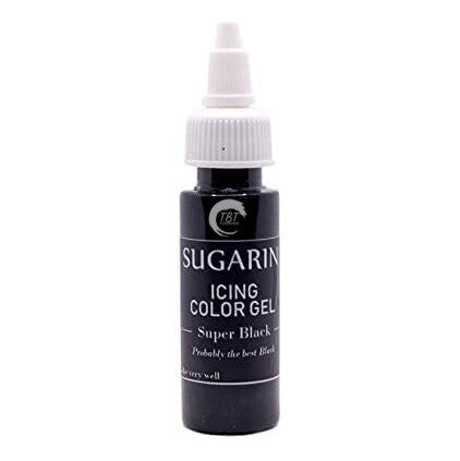 SUGARIN Icing Color Gel Super Black 110ML