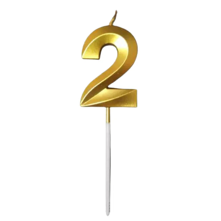 2 Two Golden Number Candle