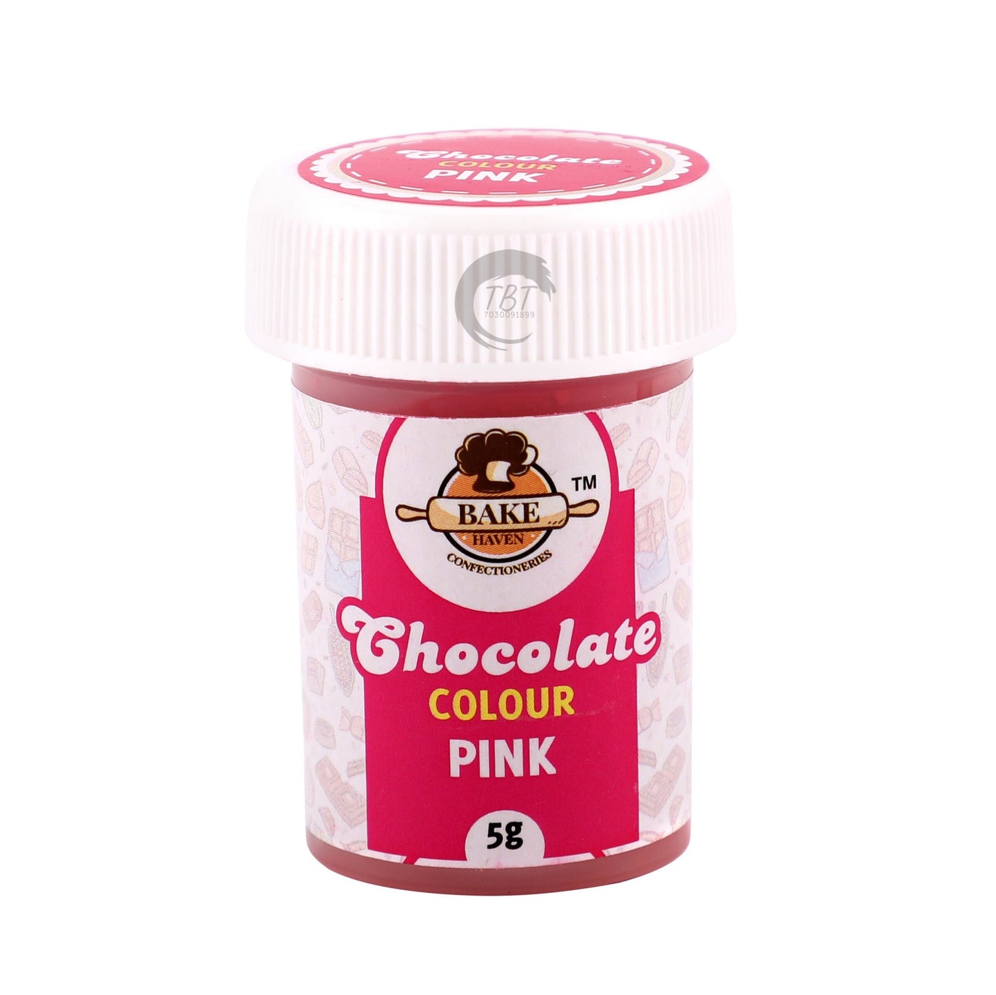Bake Haven Chocolate Powder color 5 GM - Pink