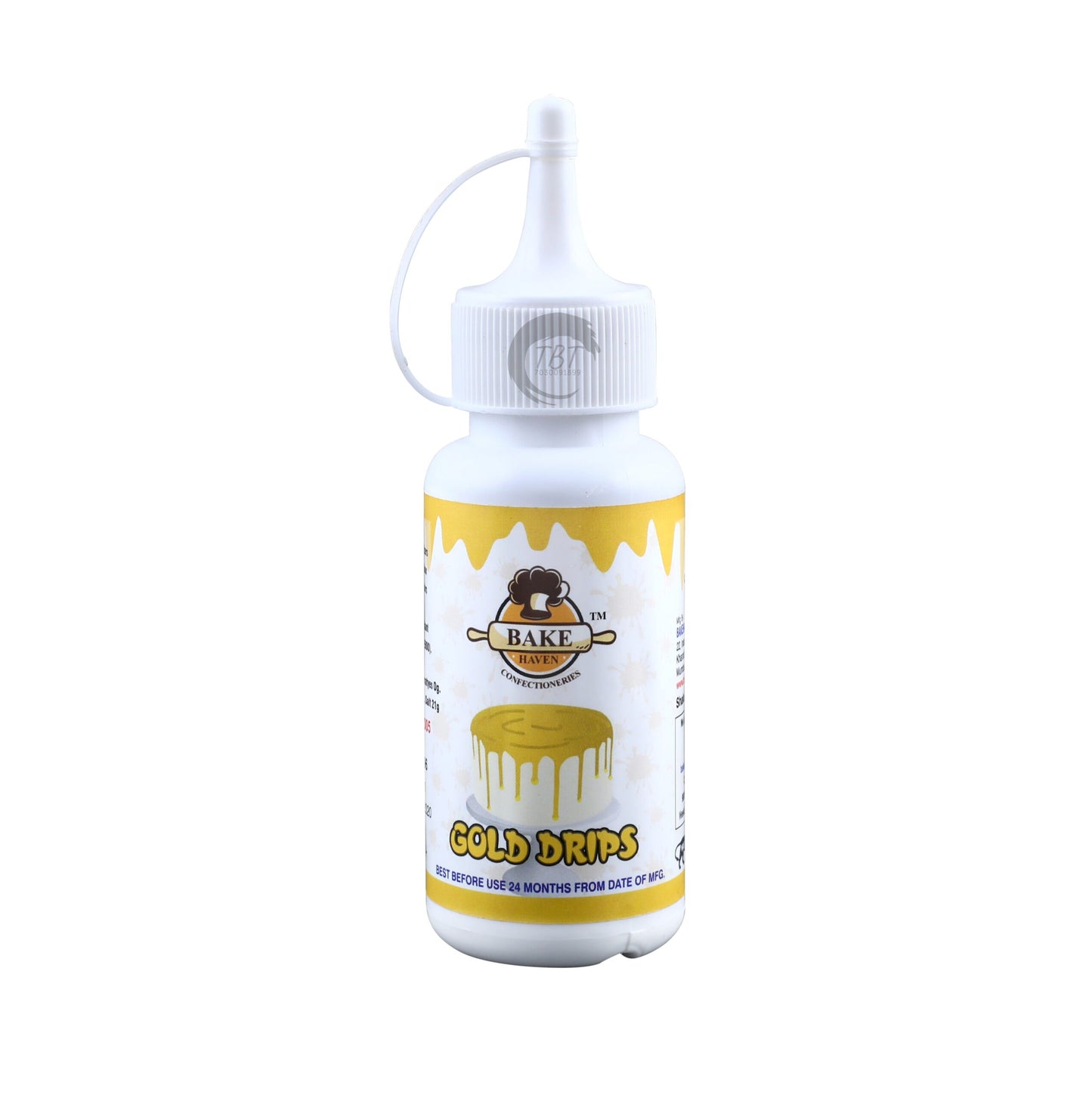 Bake Haven Drips Color 100 GM – Gold
