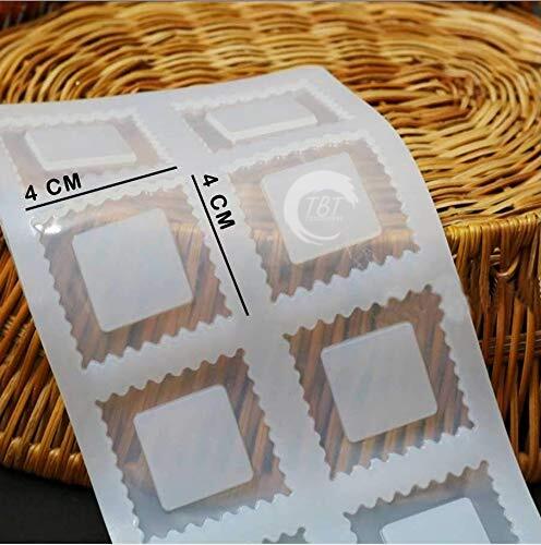 Hollow Square Shape Silicone Chocolate Garnishing Sheet