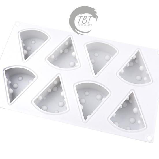 Cheese Shape 3D Silicone Cake Baking Mold