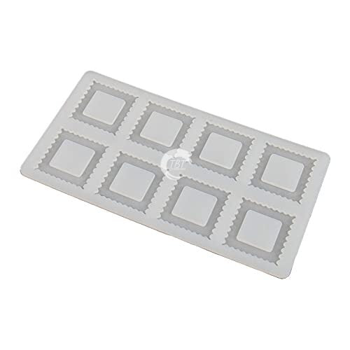 Hollow Square Shape Silicone Chocolate Garnishing Sheet