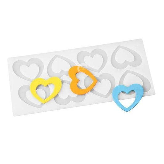 Silicone Heart Chocolate Garnishing Mold