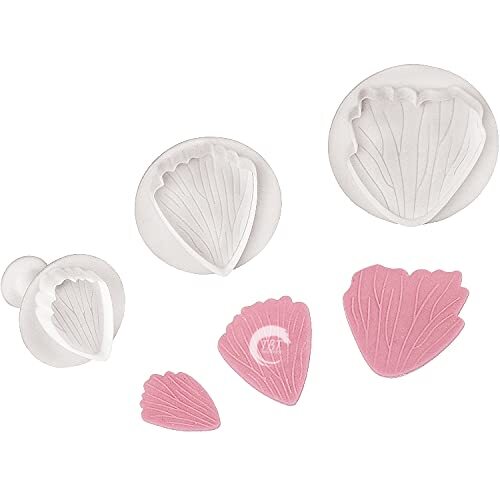 Peony Plunger Fondant Cutter Set