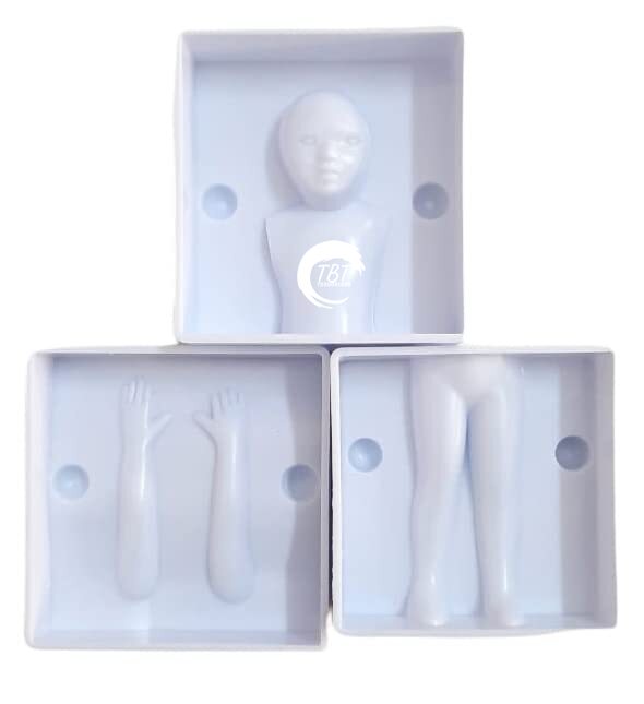 3D People Shaped Cake Figure Mold