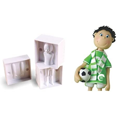 3D People Shaped Cake Figure Mold