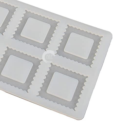 Hollow Square Shape Silicone Chocolate Garnishing Sheet