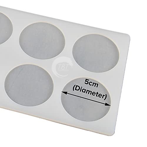 Circle Shape Chocolate Garnishing Sheet Mold