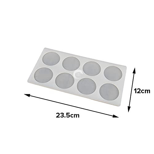 Circle Shape Chocolate Garnishing Sheet Mold