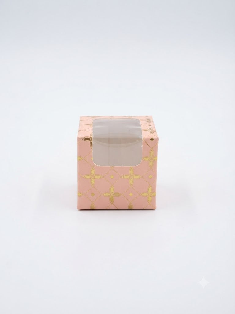 Single Laddoo Box (2x2x2 Inch) - Pack of 10 Pcs