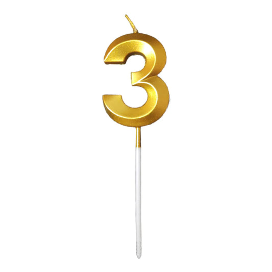 3 Three Golden Number Candle