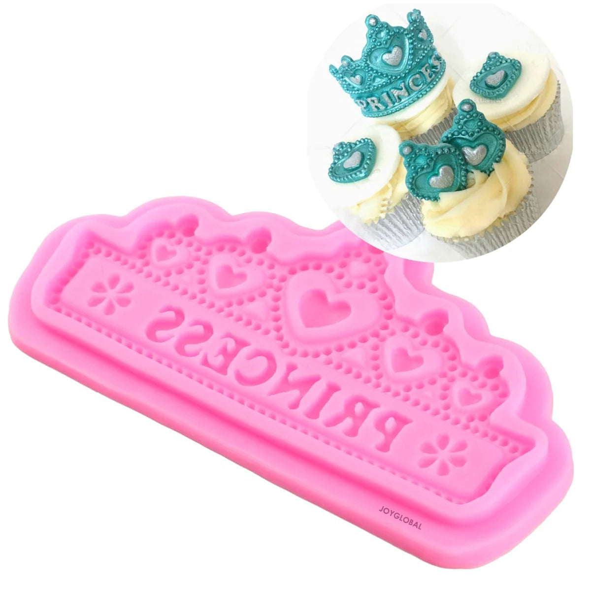 Princess Crown Silicone Fondant Mold